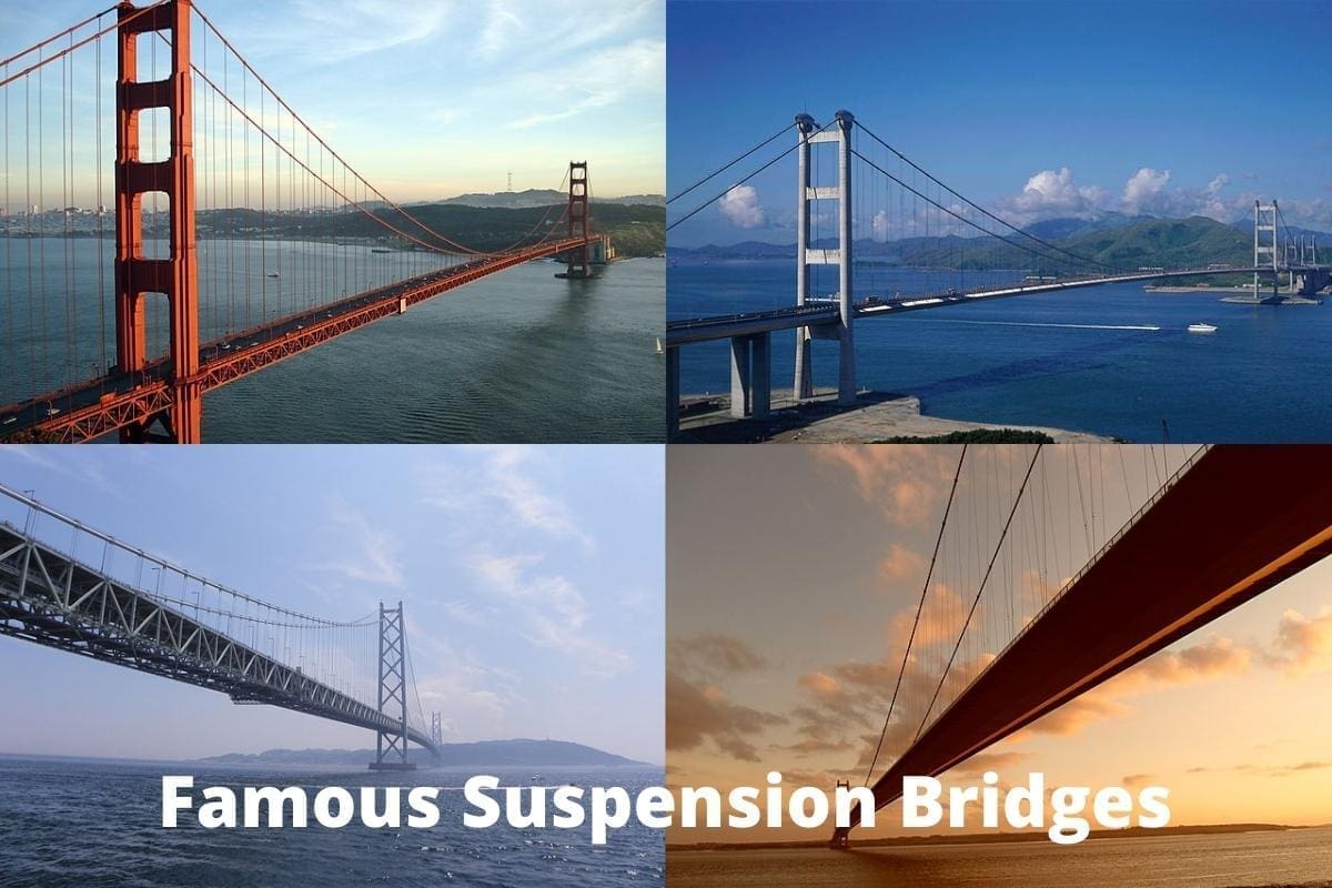 The Top 5 Longest Suspension Bridges In The World - Nogoom Masrya