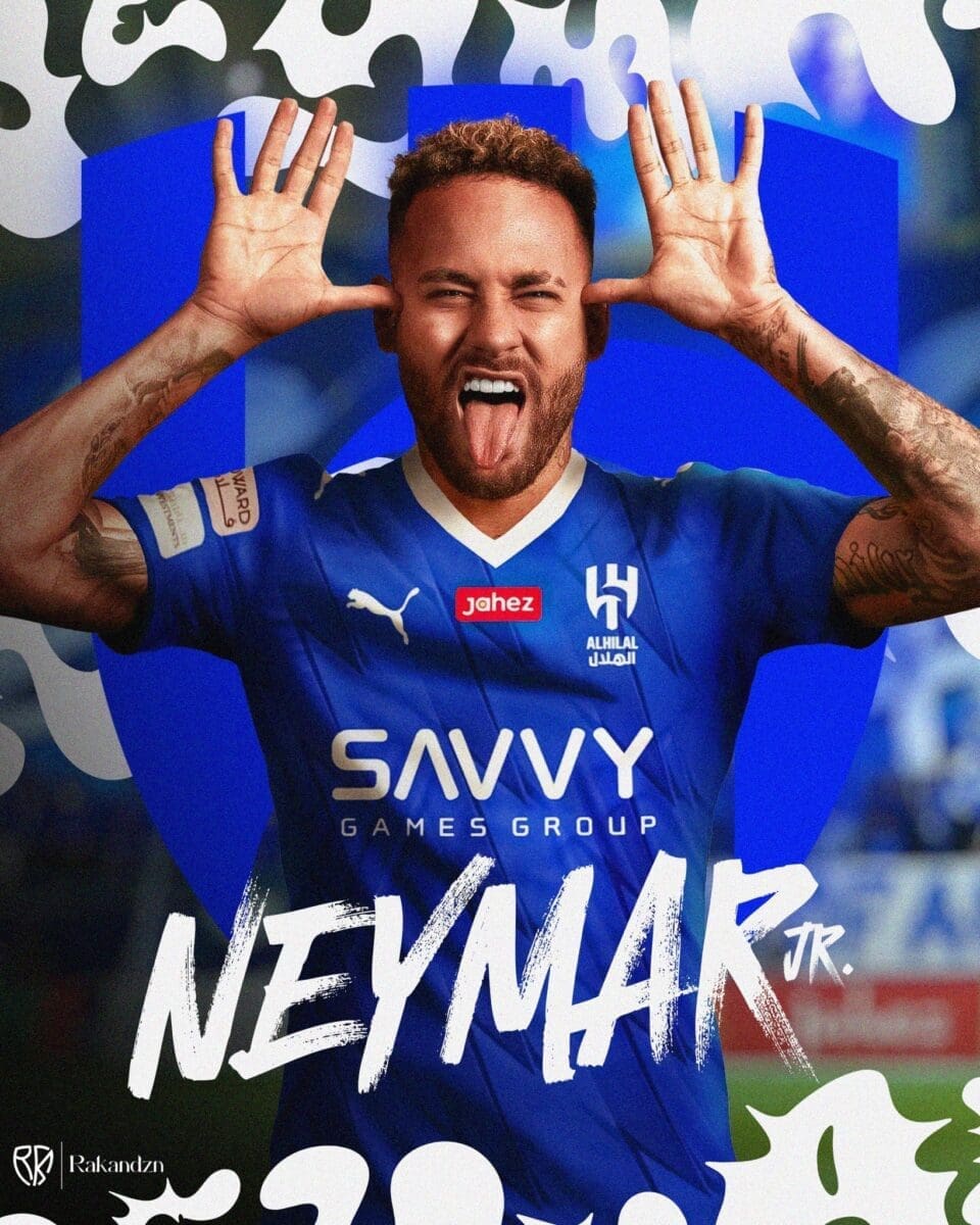 Neymar JR crash