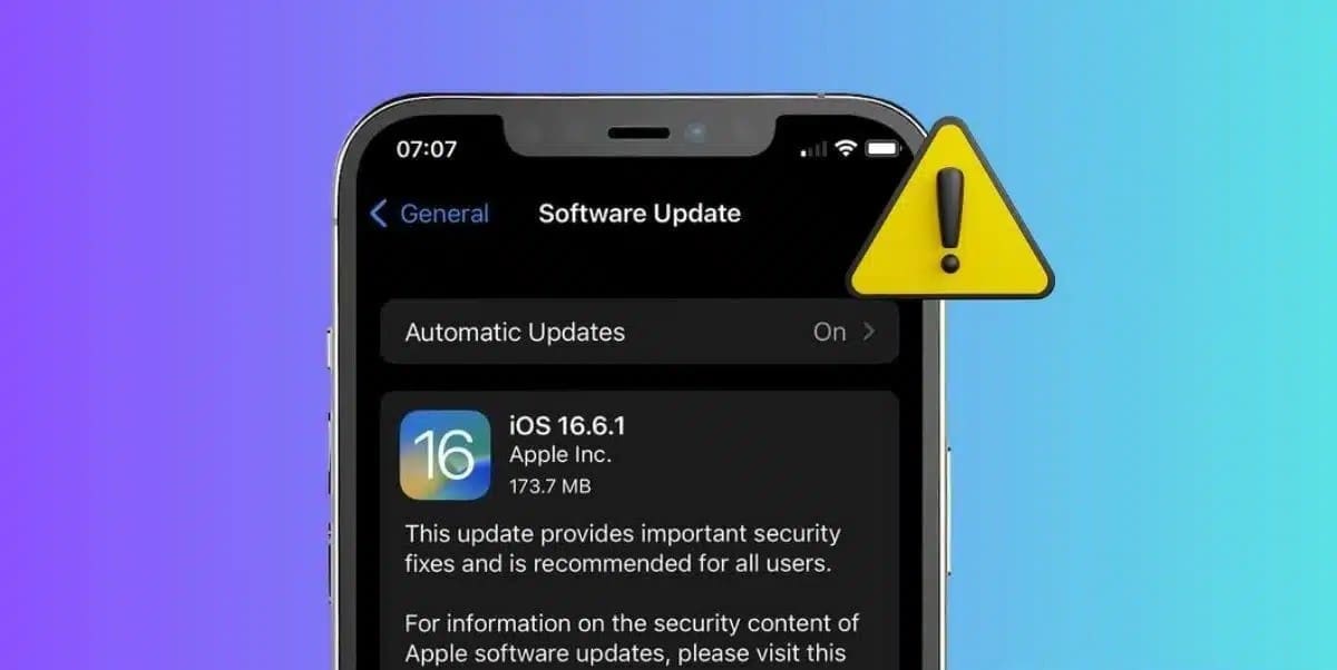 Apple urgently releases ios 16 6 1 to patch critical security