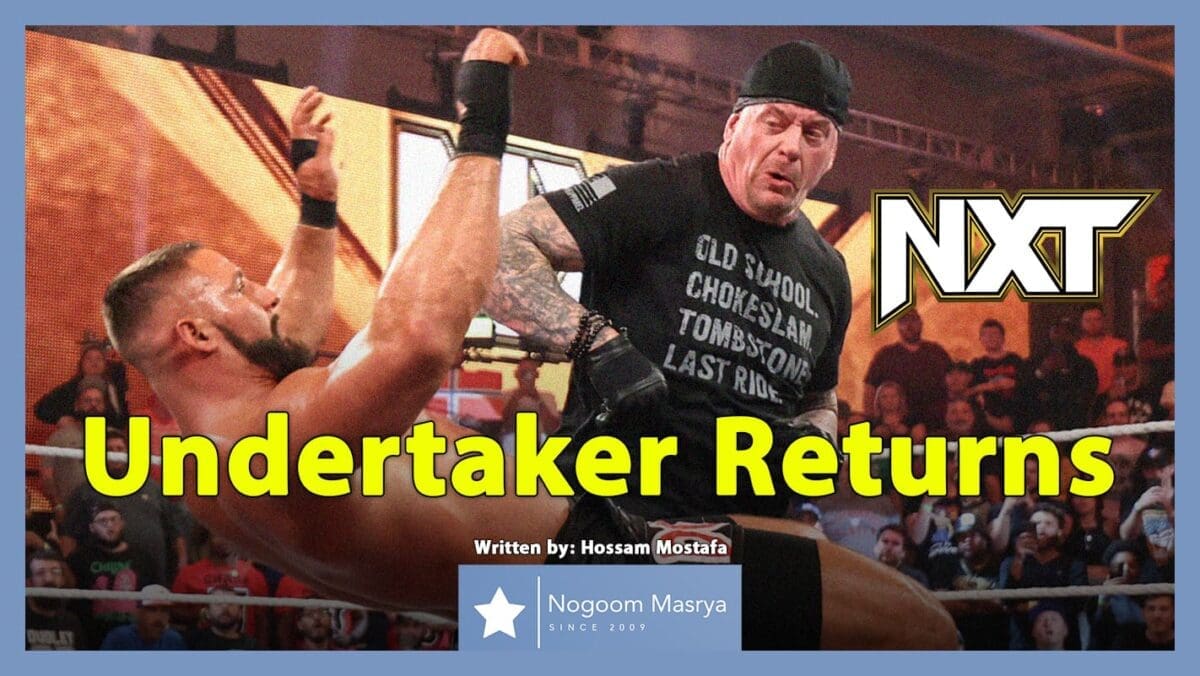 Undertaker punches Bron Breakker in the face at the latest NXT show