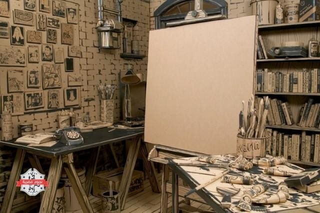 Artist-Studio-Made-of-Cardboard_3-640x426