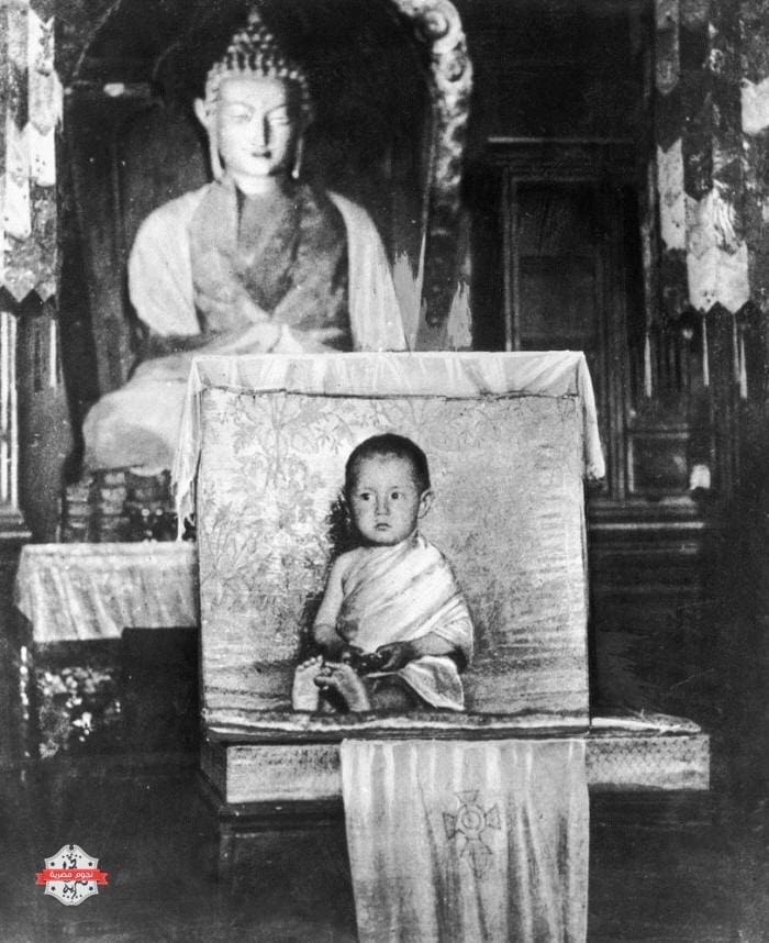 الدالاي لاما وعمره عامان عام 1937
