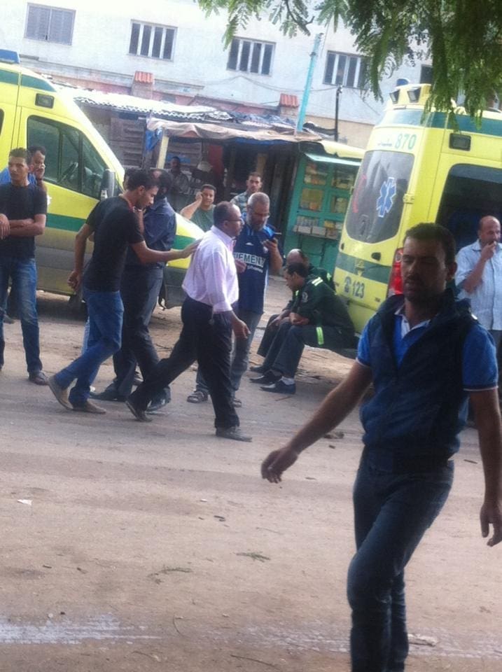 انهيار عقار مكون من 4 طوابق في الإسكندرية ووقوع وفيات وإصابات