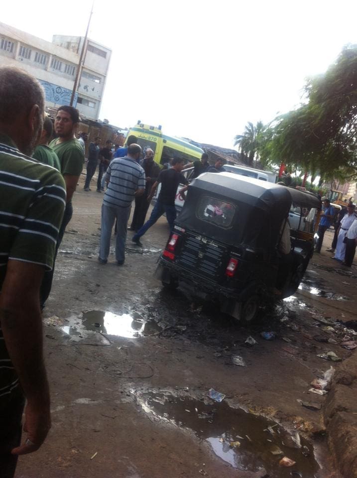 انهيار عقار مكون من 4 طوابق في الإسكندرية ووقوع وفيات وإصابات2