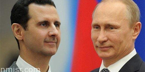 فلاديمير بوتين وبشار الأسد