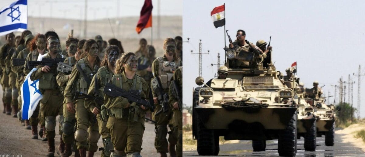 مقارنة عسكرية بين الجيشين المصري والاسرائيلي