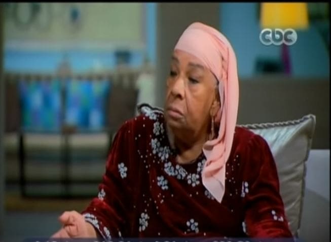 بالصور .. آخر لقاء أجرته فايزة عبد الجواد صاحبة أشهر ضربة رأس بالسينما قبل وفاتها