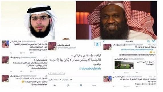 خناقة بين الداعية الاماراتي وسيم يوسف ونظيره السعودي الكلباني على « تويتر»