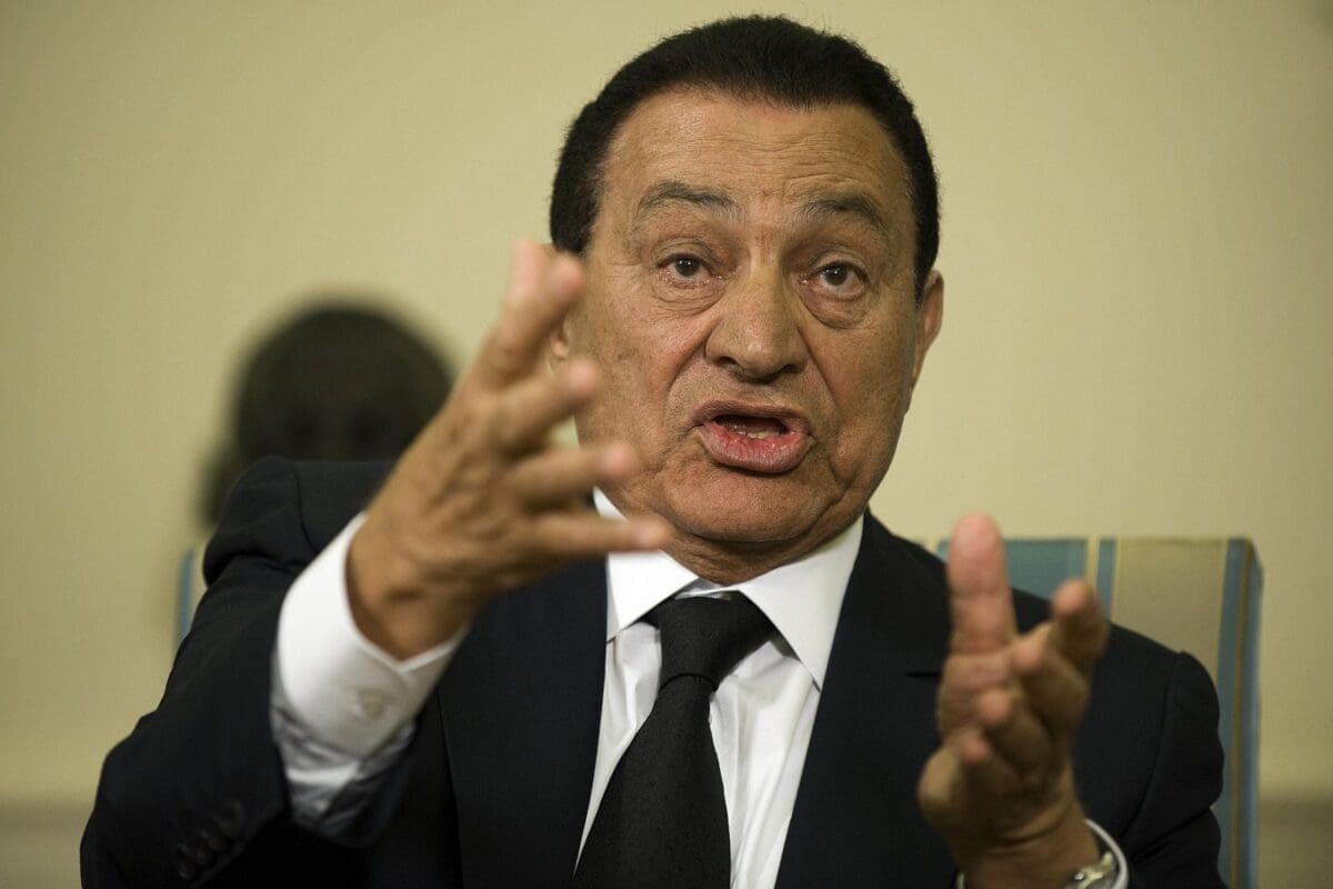 الرئيس السابق محمد حسني مبارك