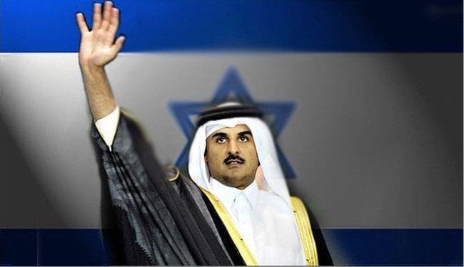 رفع علم إسرائيل في قطر