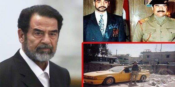 سيارة ابن صدام حسين التى تم تصديرها إلى أمريكا