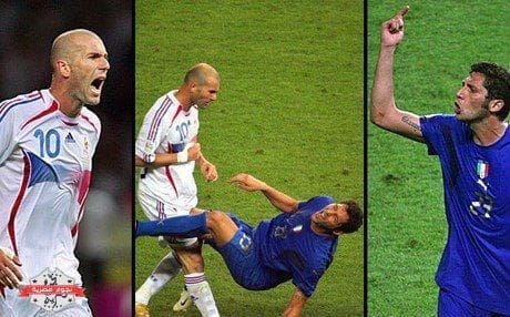 حقيقة حادثة ضرب زيدان لماتيرازي في نهائي كأس العالم 2006