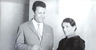 محمد رشدي وعبد الحليم حافظ