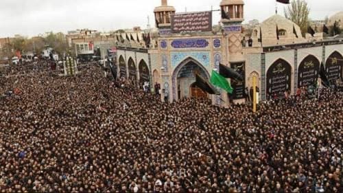 مليون إيراني يحجون إلى كربلاء