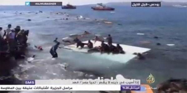 غرق 22 مهاجرا غير شرعيا علي السواحل الليبية