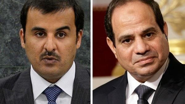 قطر ترد على مصر