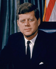 الرئيس الخامس والثلاثون للولايات المتحدة، جون كينيدي - ويكيبيديا