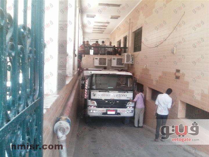 صور من أمام مستشفى الهلال بسوهاج