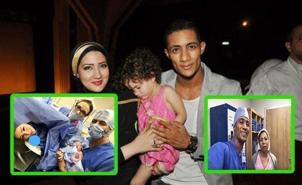 أول صورة للفنان محمد رمضان وزوجته وطفلته كنز في غرفة العمليات