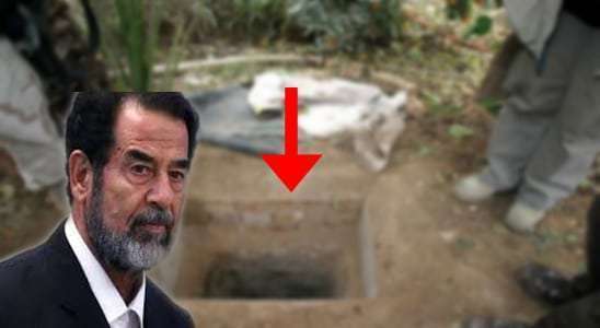 حفرة صدام حسين