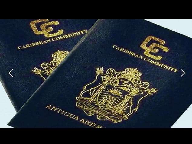 جواز سفر انتيغوا وبروبوديا