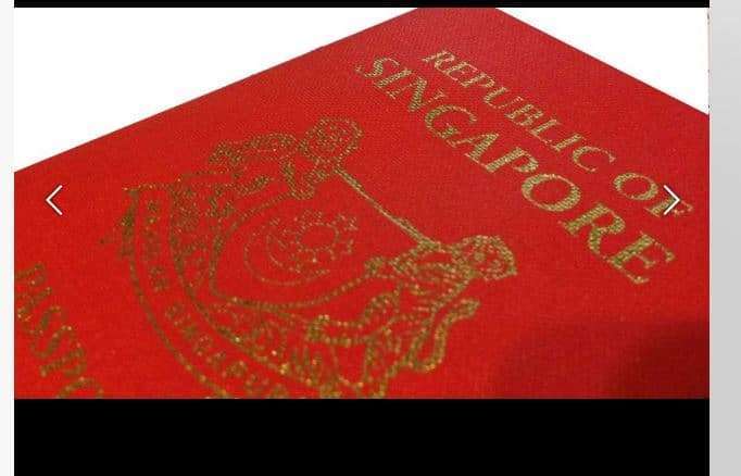 جواز سفر سنغافوري 