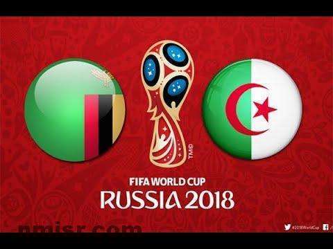 موعد مباراة الجزائر وزامبيا