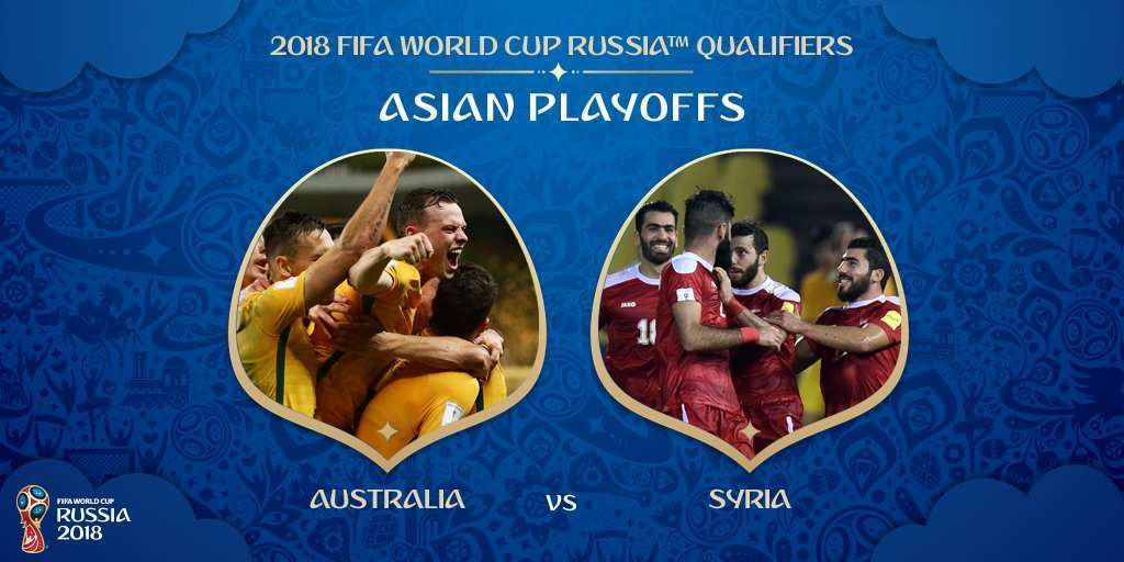 نتيجة مباراة سوريا واستراليا اليوم 5-10-2017 في تصفيات كأس العالم الجولة الرابعة والقناة الناقلة