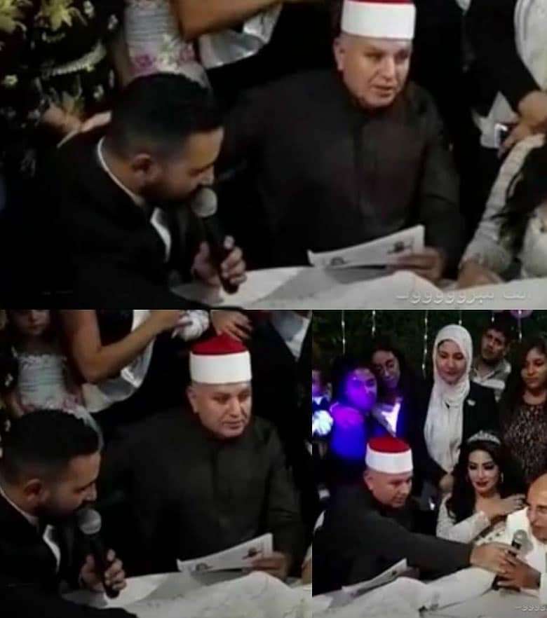 صور حفلل زفاف أحمد سعد وسمية الخشاب
