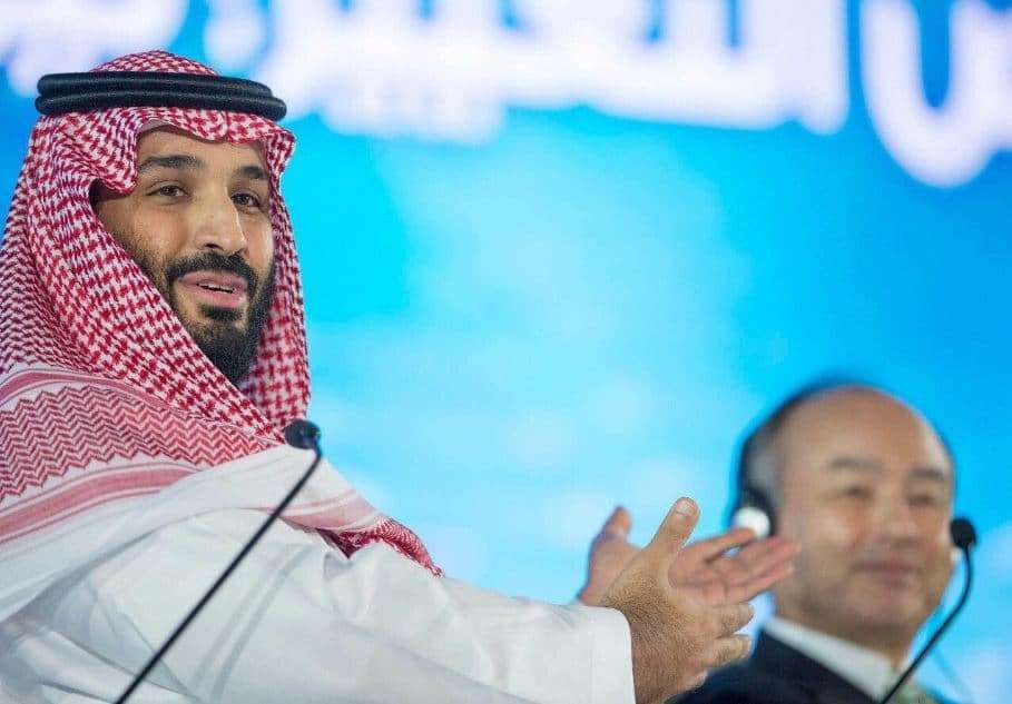 الأمير محمد بن سلمان خلال الإعلان عن مشروع نيوم