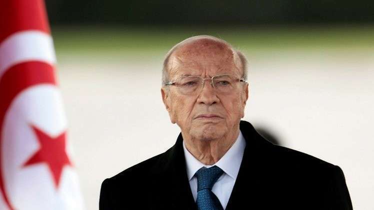 الباجي قائد السبسي رئيس تونس
