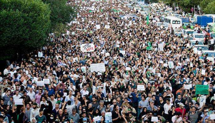 مظاهرات إيران بمشهد