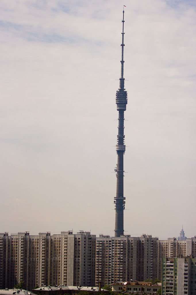 برج اوستانكينو روسيا