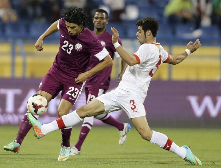 مباراة قطر والبحرين نتيجة