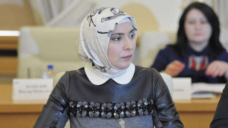 زوجة مفتى داغستان
