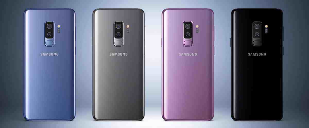 الوان Samsung Galaxy S9 Plus