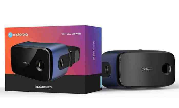 الآن Motorola تعمل على سماعة الرأس VR لهواتفها