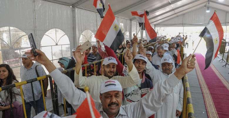 تصويت المصريين بالكويت