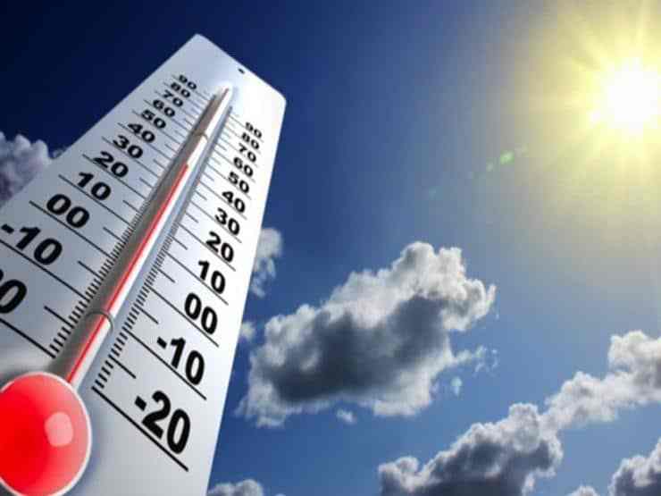درجات الحرارة المتوقعة اليوم السبت 21 - 4 - 2018