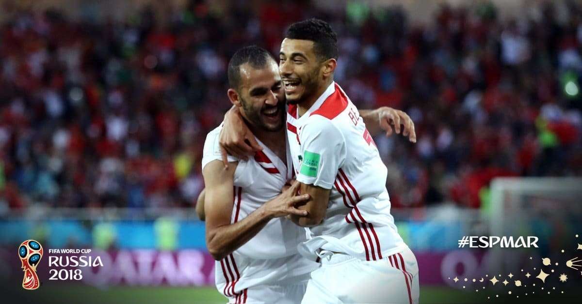 نتيجة مباراة المغرب واسبانيا