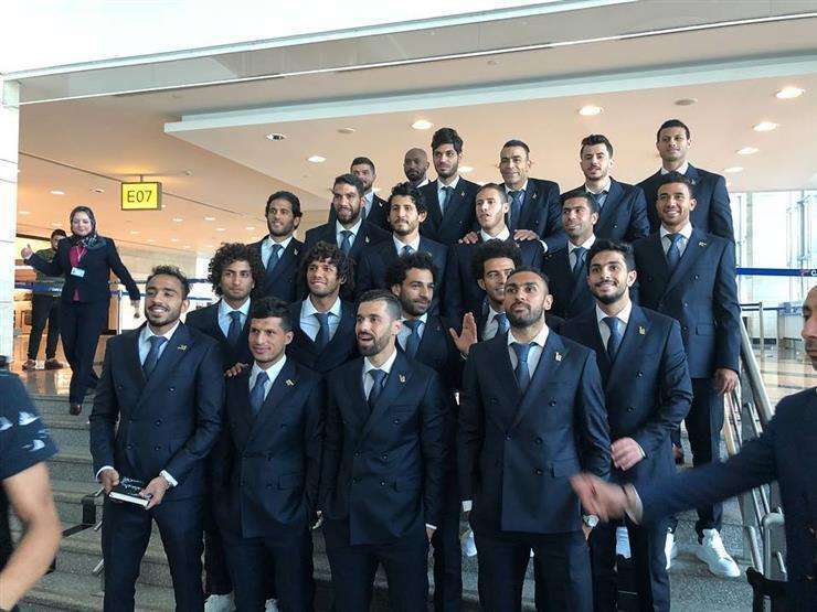 لاعبي المنتخب المصري المشاركين في كأس العالم روسيا 2018