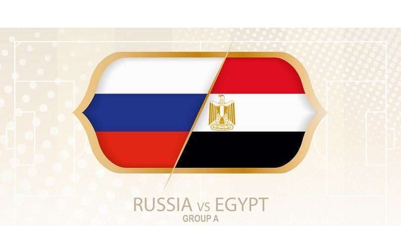 موعد مباراة مصر وروسيا