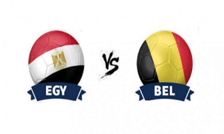 ملخص مباراة مصر وبلجيكا