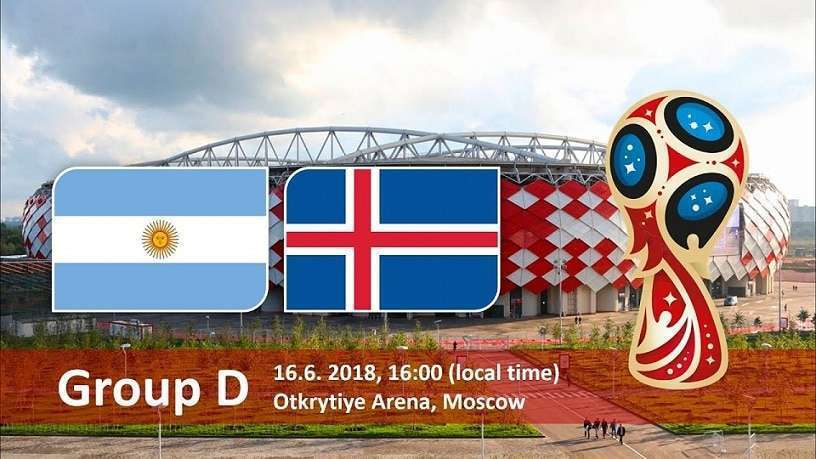 مباراة الأرجنتين وأيسلندا