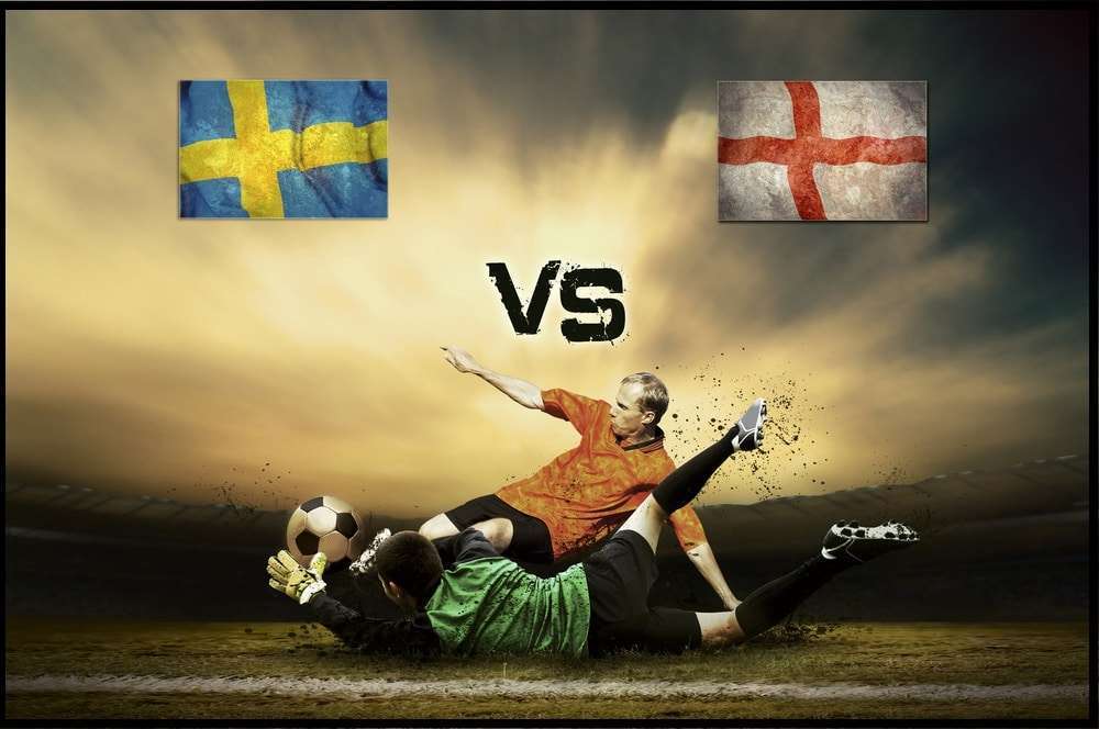 إنجلترا والسويد 2018