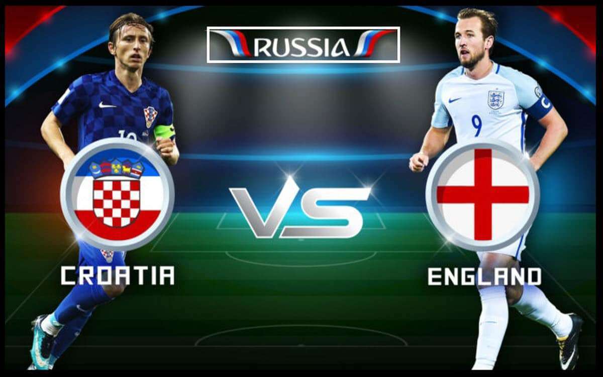 مباراة إنجلترا وكرواتيا 2018