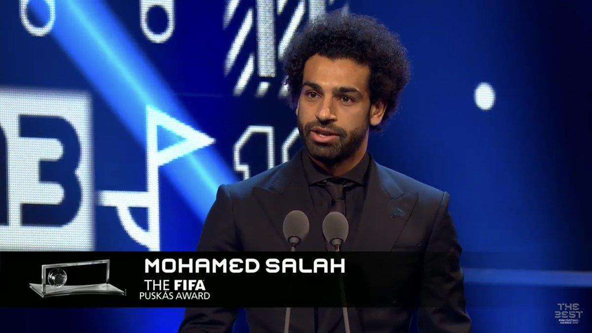 محمد صلاح وجائزة أفضل لاعب
