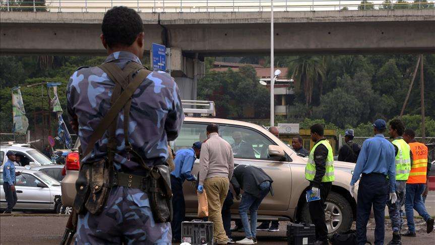 شرطي سكران يقتل 3 من زملاءه في تبادل إطلاق نار وسط أديس أبابا عاصمة إثيوبيا