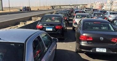 التحويلات المرورية علي طريق الإسكندرية الصحراوي لمدة 7 أيام