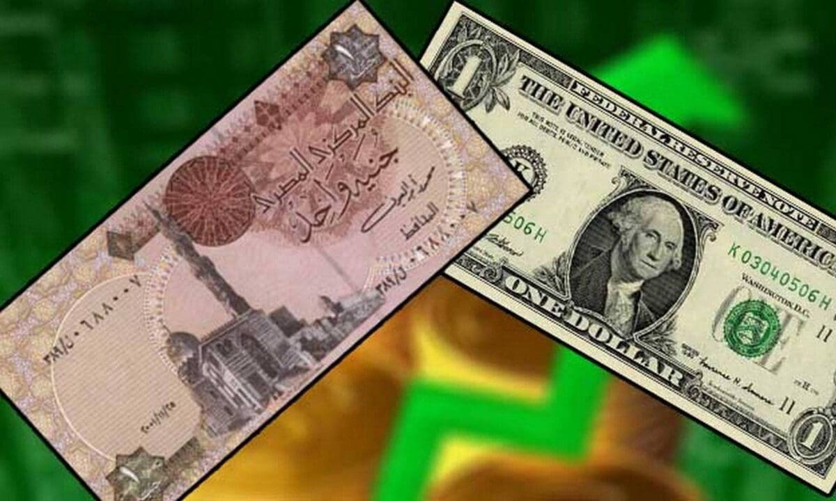 أرتفاع سعر صرف الدولار الأمريكي أمام الجنيه المصري